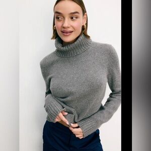 Ralph Lauren women's ribbed turtleneck sweater.